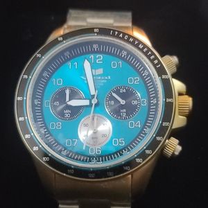 NIB - Vestal ZR2 Gold/Teal/Brushed